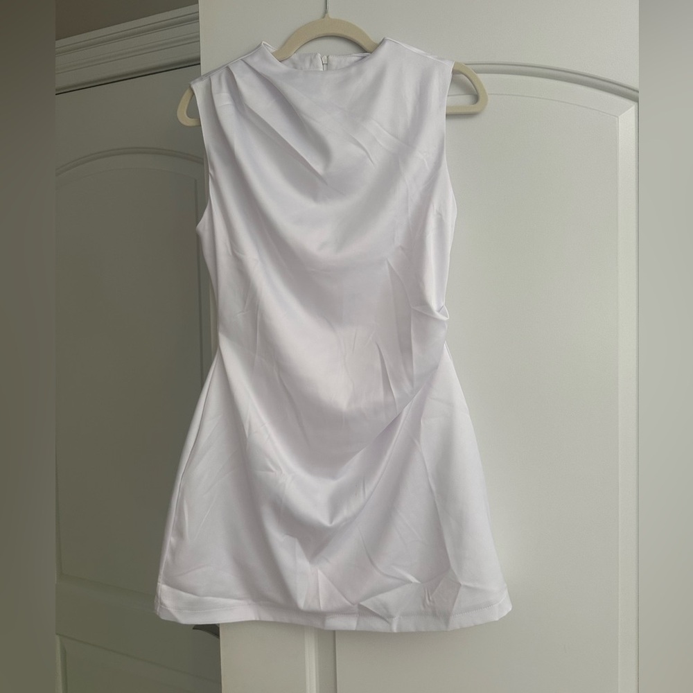 Sth Cute White Dress